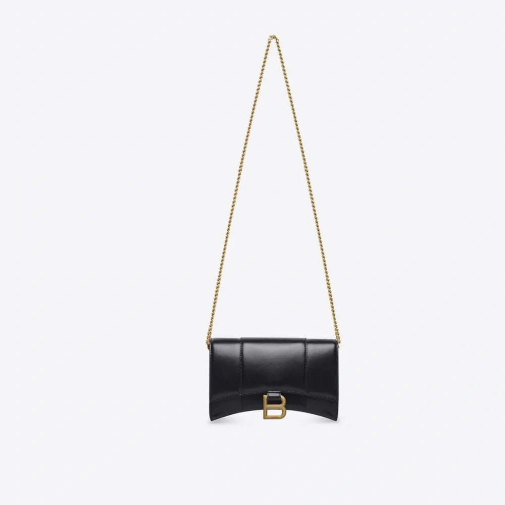 Balenciaga Hourglass Wallet On Chain - Picture 2 of 7